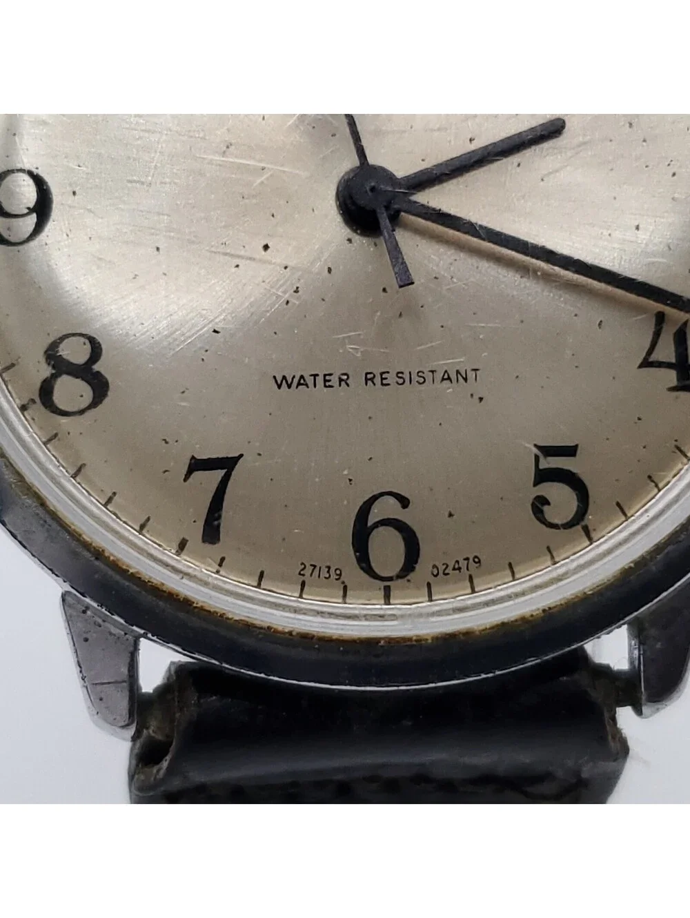 Vintage 1979 Timex Marlin Mens Watch 34mm For Parts Or Repair